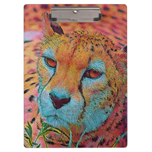 popular Animals - Cheetah Clipboard