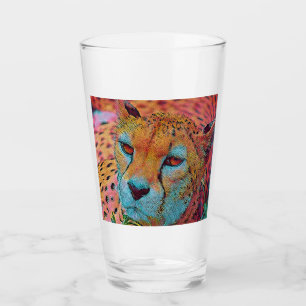 popular Animals - Cheetah Glass