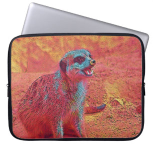 popular Animals - Meerkat Laptop Sleeve