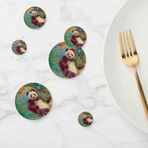 popular Animals - Panda 1 Confetti