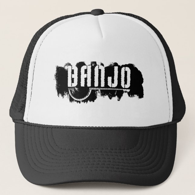 Popular Banjo Trucker Hat (Front)