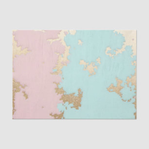 Popular Blush Pink Mint Gold Luxury Collection Tissue Paper