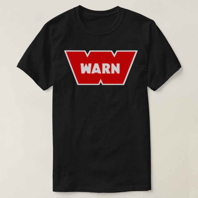 Popular Bold Warn Design  T-Shirt (Design Front)