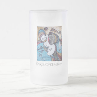 "Popular Breeze" Glass Beer Mug