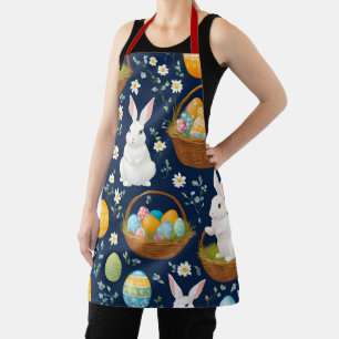 Popular Bunny Happy Easter Collection Apron