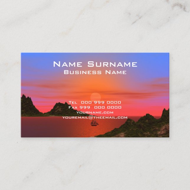 Popular  Business Card (Front)
