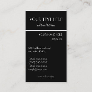 Popular Business Card