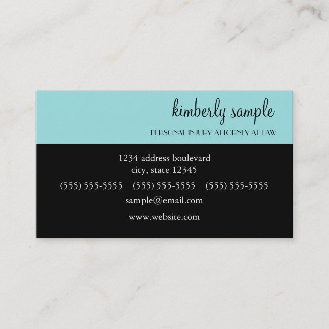 Popular Business Card (Front)