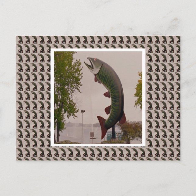 Popular Canadian Landmark Photography Postcard (Front)