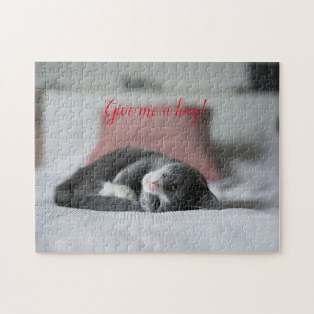 Popular Cat Design Gift Jigsaw Puzzle (Horizontal)