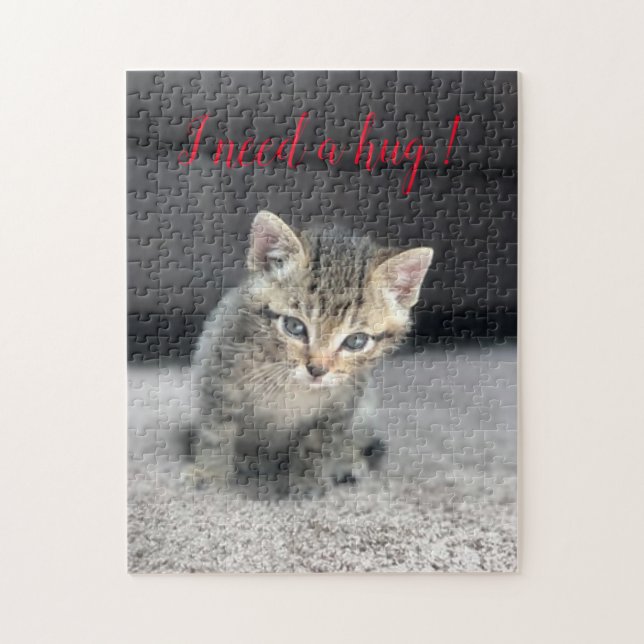 Popular Cat Design Gift Jigsaw Puzzle (Vertical)