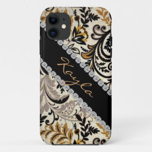 Popular CHIC DAMASK BLING  I phone 5 COVER