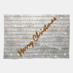 Popular Christmas Luxury Christmas Trees Tea Towel