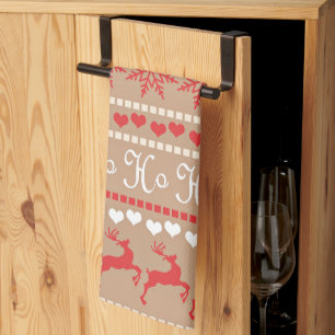 Popular Christmas Pattern Tea Towel