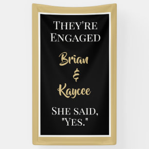 Popular! Custom, vertical engagement banner