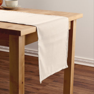  Popular delicate cream.  Short Table Runner