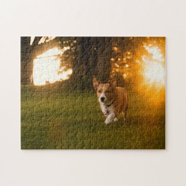 Popular Dog Design Gift Jigsaw Puzzle (Horizontal)