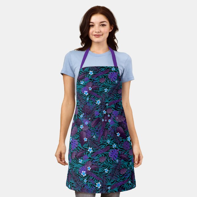 Popular Elegant Floral Apron (Worn)