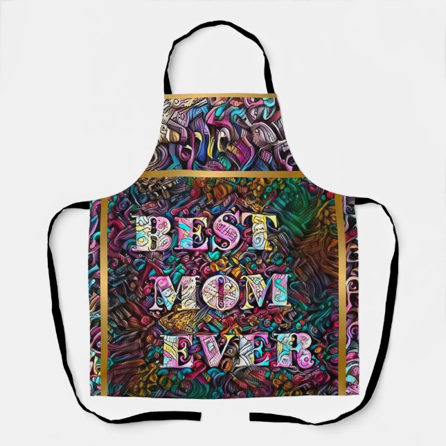 Popular Elegant Modern Gift Apron (Front)