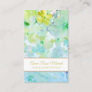 *~* Popular Floral Pattern Girly Beauty Chic Spa Business Card