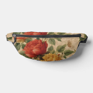 Popular Floral Watercolor Vintage Collection Bum Bags