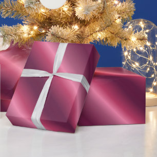 Popular Glamour Template Bordeaux Glossy Gift Wrapping Paper