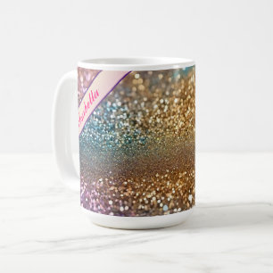Popular Glitter Opal Holographic Collection Coffee Mug