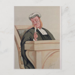 Popular Judgement Postcard