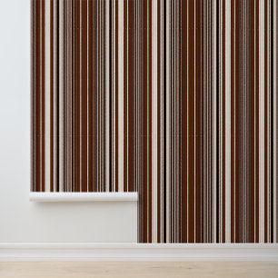 Popular Linen Luxury Brown White Colection Wallpaper