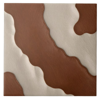 Popular Luxury Elegant Faux Cow Leather Collection Tile