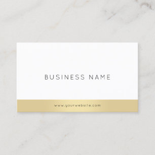 Popular Modern Minimalist Elegant Gold Template Business Card