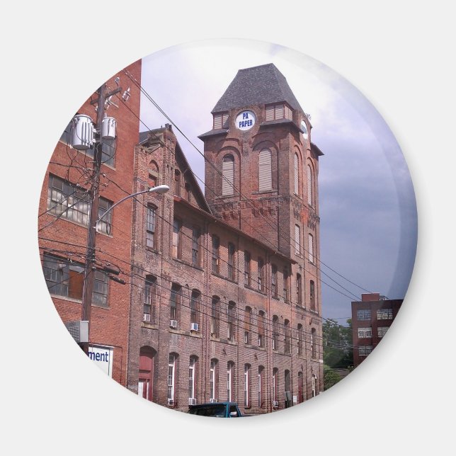 Popular Paper Company in Scranton, PA Magnet (Front)