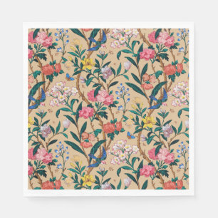 Popular pattern-birds, butterflies, bees... napkin