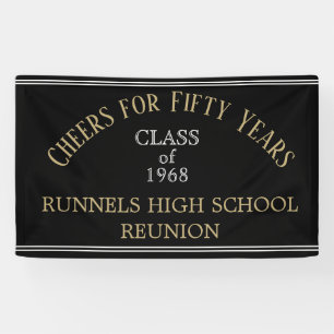 Popular pick! FIFTY YEAR reunion banner