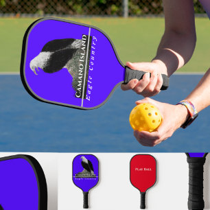 Popular Picketball Paddle, Eagle, Custom Text Pickleball Paddle