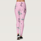 Popular Print Leggings,  High Waist Premium Leggings (Back)