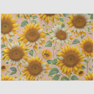 Popular Sunflower Beautiful Collection Tissue Paper