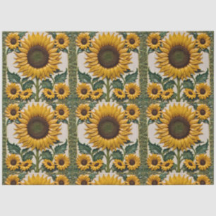 Popular Sunflowers Beautiful Collection Tissue Paper