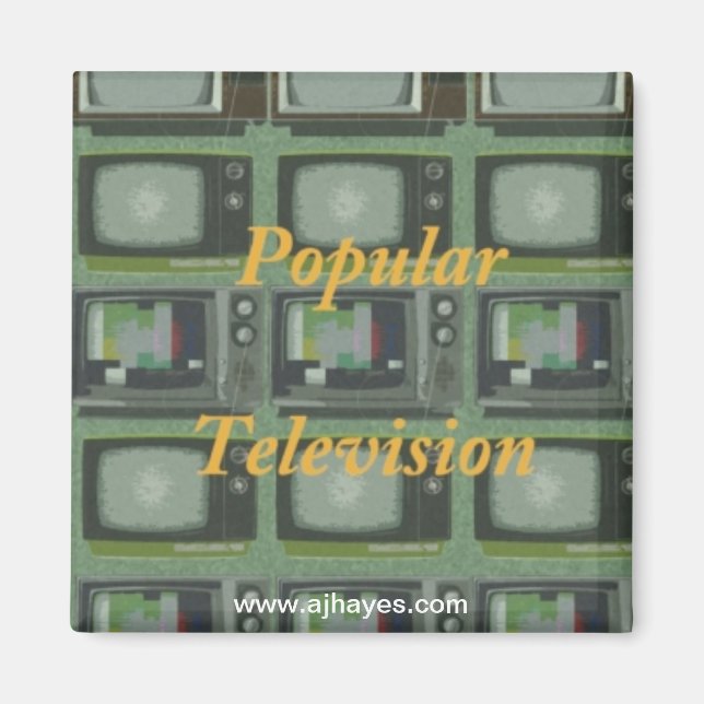 Popular Television Magnet (Front)