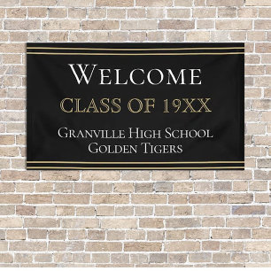 Popular! Welcome class reunion banner