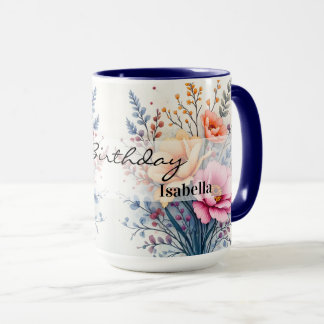 Popular Wildflowers Beautiful Luxury Collection Mug