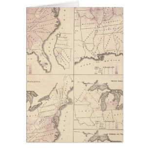 Population and Density - United States Census 1870