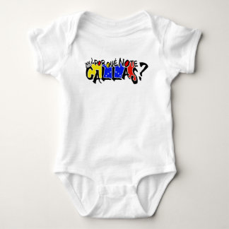POR QUE NO TE CALLAS BABY VENEZUELA ESPANA BODYSUIT