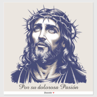 Por su dolorosa Pasión - Portrait of Jesus
