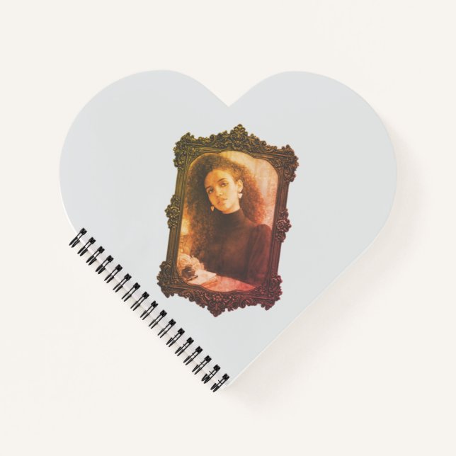 Porcelain Beauty Notebook for Girls & Teens | Eleg (Front)