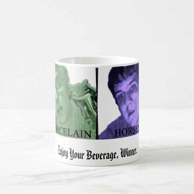 Porcelain Horses Winner Mug (Center)