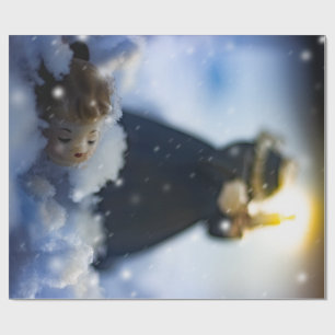 Porcelain in Snow X Wrapping Paper