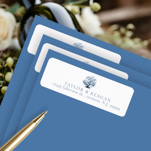 Porcelain-Inspired Chinoiserie Tree Motif ID1094 (Creator Uploaded)