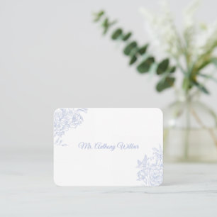 Porcelain Meadow Chinoiserie Place Cards