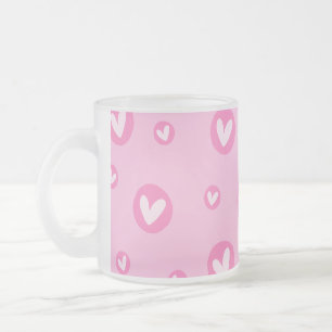 Porcelain Mug with Hearts